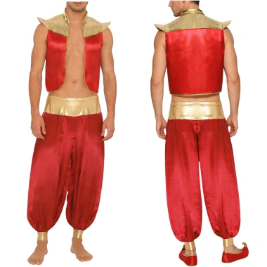 Trang phục Halloween Hoàng Tử Nam - Áo Vest, Bloomers Harem Cosplay, Giá ưu đãi 591.840₫ 9 Trang phục Halloween Hoàng Tử Nam - Áo Vest, Bloomers Harem Cosplay, Giá ưu đãi 591.840₫ 9
