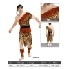 Trang phục Halloween Người Lớn Caveman Ấn Độ Hoang Dã Cosplay Thợ Săn Carnival Cặp Đôi 8