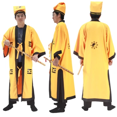 Trang phục Halloween Người Lớn Đạo Giáo Đỏ Linh Mục - Đồ Kinh Dị Zombie, Xác Chết, Ma - Giá chỉ 462.240₫