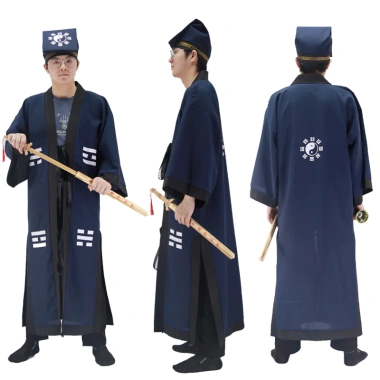 Trang phục Halloween Người Lớn Đạo Giáo Đỏ Linh Mục - Đồ Kinh Dị Zombie, Xác Chết, Ma - Giá chỉ 462.240₫