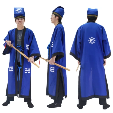 Trang phục Halloween Người Lớn Đạo Giáo Đỏ Linh Mục - Đồ Kinh Dị Zombie, Xác Chết, Ma - Giá chỉ 462.240₫