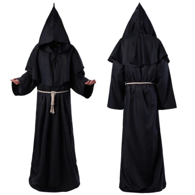 Trang phục Halloween Nhà Sư Trung Cổ Phù Thủy Cosplay Nam Nữ Giá chỉ 278.856đ 7 Trang phục Halloween Nhà Sư Trung Cổ Phù Thủy Cosplay Nam Nữ Giá chỉ 278.856đ 7