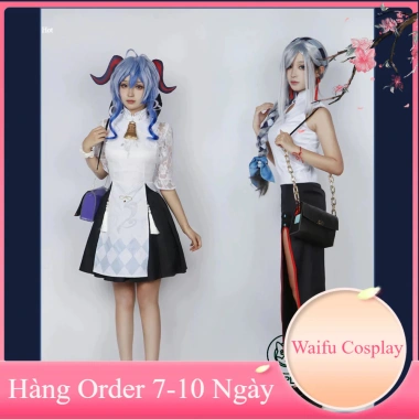 Trang phục hoá trang Ganyu & Shenhe X HeyTea Genshin Impact - Giá ưu đãi 365.000đ, giao nhanh 7-10 ngày