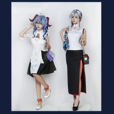 Trang phục hoá trang Ganyu & Shenhe X HeyTea Genshin Impact - Giá ưu đãi 365.000đ, giao nhanh 7-10 ngày 2 Trang phục hoá trang Ganyu & Shenhe X HeyTea Genshin Impact - Giá ưu đãi 365.000đ, giao nhanh 7-10 ngày 2