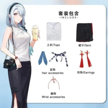 Trang phục hoá trang Ganyu & Shenhe X HeyTea Genshin Impact - Giá ưu đãi 365.000đ, giao nhanh 7-10 ngày 9 Trang phục hoá trang Ganyu & Shenhe X HeyTea Genshin Impact - Giá ưu đãi 365.000đ, giao nhanh 7-10 ngày 9