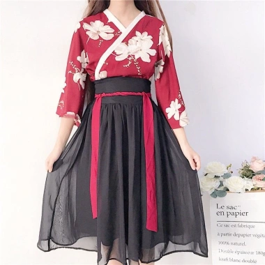 Trang phục học sinh Hanjian Yao - Chân váy Hán phục Trung Quốc, giảm giá 205.263₫ 2 Trang phục học sinh Hanjian Yao - Chân váy Hán phục Trung Quốc, giảm giá 205.263₫ 2