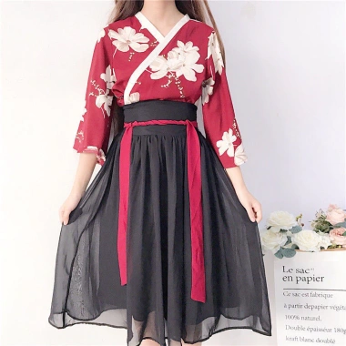 Trang phục học sinh Hanjian Yao - Chân váy Hán phục Trung Quốc, giảm giá 205.263₫ 6 Trang phục học sinh Hanjian Yao - Chân váy Hán phục Trung Quốc, giảm giá 205.263₫ 6
