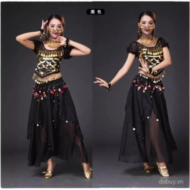 Trang phục khiêu vũ Ai Cập tay dài nữ – Thời trang biểu diễn, tập luyện, giá chỉ 568.346 VND 4 Trang phục khiêu vũ Ai Cập tay dài nữ – Thời trang biểu diễn, tập luyện, giá chỉ 568.346 VND 4