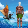 Trang phục nam cao cấp Maui Moana – Hình xăm, cosplay người bản địa, Halloween 417.420₫ 2