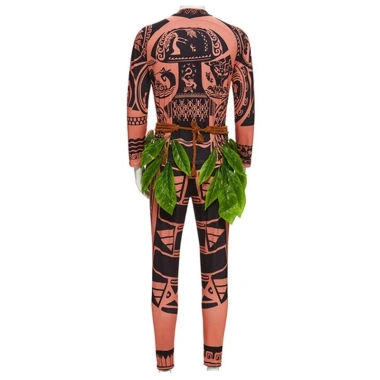 Trang phục nam cao cấp Maui Moana – Hình xăm, cosplay người bản địa, Halloween 417.420₫