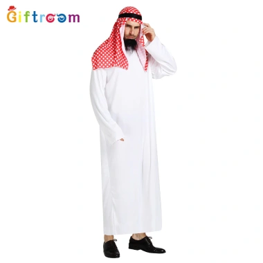 Trang phục người lớn Ả Rập Hoàng tử Du Bai – Trung Đông Ali Baba Sheik Halloween Purim Cosplay, giảm còn 85.000₫ 3