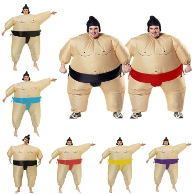 Trang phục Sumo bơm hơi sáng tạo cho trẻ em và người lớn - Niềm vui, chỉ 397.440 VND 4