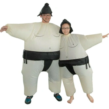 Trang phục Sumo bơm hơi sáng tạo cho trẻ em và người lớn - Niềm vui, chỉ 397.440 VND 5
