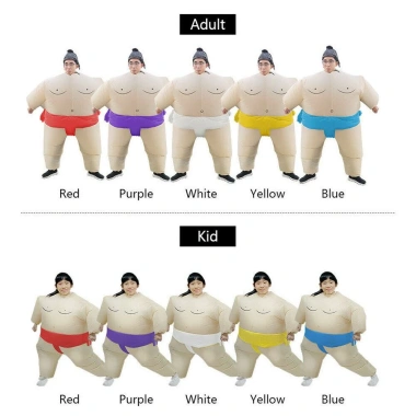 Trang phục Sumo bơm hơi sáng tạo cho trẻ em và người lớn - Niềm vui, chỉ 397.440 VND 8