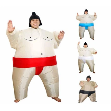 Trang phục Sumo bơm hơi sáng tạo cho trẻ em và người lớn - Niềm vui, chỉ 397.440 VND 9