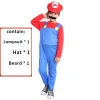 Trang phục tiệc Halloween - Bộ đồ Mario cosplay anime, nhập vai, đi học, giá ưu đãi 151.286₫ 3