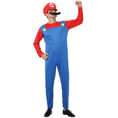 Trang phục tiệc Halloween - Bộ đồ Mario cosplay anime, nhập vai, đi học, giá ưu đãi 151.286₫ 6