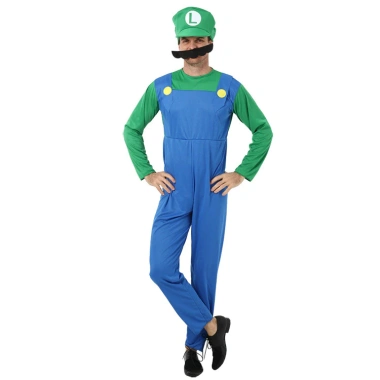 Trang phục tiệc Halloween - Bộ đồ Mario cosplay anime, nhập vai, đi học, giá ưu đãi 151.286₫ 10