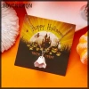 Trang sức Halloween kim loại quỷ bất đối xứng cho nữ, cô gái - Giá 44.440 VND