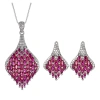 Trang sức kim cương ruby phong cách mới châu Âu Mỹ cho nữ - Giá 288,203₫ 5
