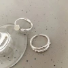 Trang sức nhựa thời trang Hàn Quốc màu tươi sáng, dễ chỉnh - Quà tặng độc đáo cho nữ, giảm giá 46.530₫ 4