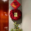 Trang trí chữ Tết xuân vẽ hoa mai, đồ Tết giá 60.000 đồng, giảm 21% 2