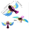 Trang trí gương chiếu hậu JEWE - Chim lắc nhẹ, phù hợp ô tô, mũ bảo hiểm, giảm còn 51.480₫ 2