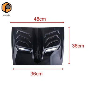 Trang Trí Ô Tô Lưu Lượng Không Khí Thu Hút Scoop Bonnet Thông Hơi - Hood Cover Đa Năng, Chắc Chắn, 272.800 VND 2