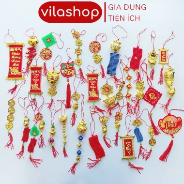 Trang Trí Tết 2.026 Dây Treo Cây Mai Đào Quất - Giá 42.500đ, Đón Xuân Vui Vẻ