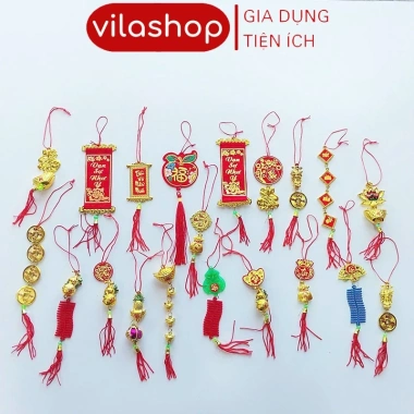 Trang Trí Tết 2.026 Dây Treo Cây Mai Đào Quất - Giá 42.500đ, Đón Xuân Vui Vẻ