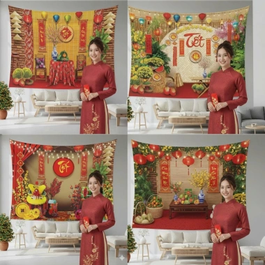 Trang Trí Tết 2.026 Mẫu HOT Tranh Vải 6D Rõ Nét Siêu Đẹp - Phông Nền Bính Ngọ Giá 64.499₫ 2 Trang Trí Tết 2.026 Mẫu HOT Tranh Vải 6D Rõ Nét Siêu Đẹp - Phông Nền Bính Ngọ Giá 64.499₫ 2