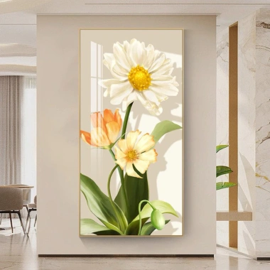 Tranh 3D dán tường PVC khổ lớn 1m2x60cm - Có keo, trang trí phòng khách, ngủ, giá 82.449₫ 8