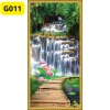 Tranh 3D Phong Cảnh Thác Nước Dán Tường Dán Kính Có Sẵn Keo Giá 108.000đ 10
