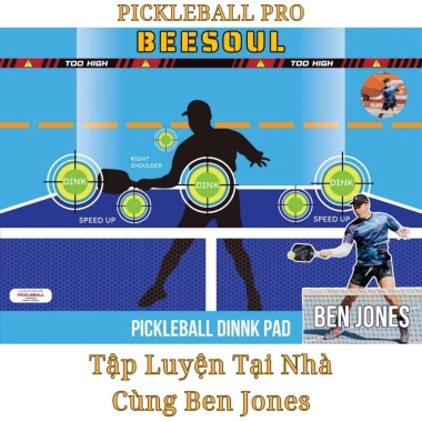Tranh 5D Pickleball DINK PAD - In sắc nét, chất liệu Xịn, cán đa lớp siêu bền, tập tại nhà 170.000₫ 5