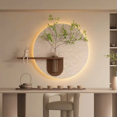 Tranh Cắm Hoa Đèn LED - Trang Trí Phòng Khách, Phòng Ngủ, Spa, Quán Cà Phê 329k 6