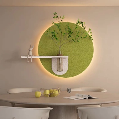 Tranh Cắm Hoa Đèn LED - Trang Trí Phòng Khách, Phòng Ngủ, Spa, Quán Cà Phê 329k 9