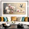 Tranh Canvas Cành Hoa Mộc Lan Cao Cấp Trang trí phòng khách, sofa, đầu giường - Giá chỉ 268.600₫ 2