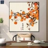 Tranh Canvas Cành Hồng Trĩu Quả - Trang trí phòng khách, spa, giảm giá 105k