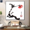 Tranh Canvas Cành Hồng Trĩu Quả - Trang trí phòng khách, spa, giảm giá 105k 10