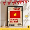 Tranh canvas Quốc Khánh 2/9 I CD2 - Cổ động lịch sử, decor cửa hàng, giá ưu đãi 112.800₫