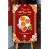 Tranh canvas Tết Trung Thu va Đoàn Viên - Trang trí quán coffee, nhà hàng, in yêu cầu, chèn logo, giá 185.000₫ 4