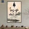 Tranh Canvas Thiền Nghệ Thuật - Treo Tường Trang Trí Phòng Khách, Phòng Thiền - Giá 104.000đ 3
