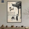 Tranh Canvas Thiền Nghệ Thuật - Treo Tường Trang Trí Phòng Khách, Phòng Thiền - Giá 104.000đ 5