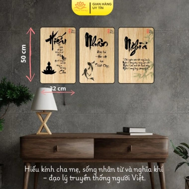 Tranh chữ Tâm thư pháp dán tường phong thủy, decor tiện lợi – chỉ 15.000₫ từ Trầm Thiên Hương 4 Tranh chữ Tâm thư pháp dán tường phong thủy, decor tiện lợi – chỉ 15.000₫ từ Trầm Thiên Hương 4