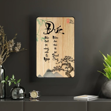 Tranh chữ Tâm thư pháp dán tường phong thủy, decor tiện lợi – chỉ 15.000₫ từ Trầm Thiên Hương 6 Tranh chữ Tâm thư pháp dán tường phong thủy, decor tiện lợi – chỉ 15.000₫ từ Trầm Thiên Hương 6