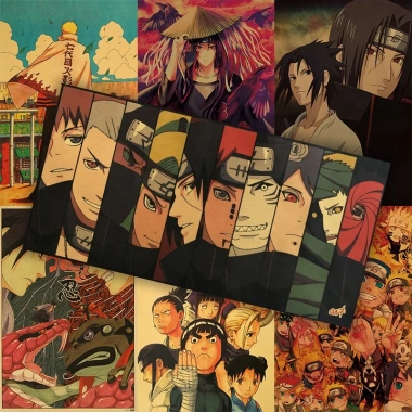 Tranh Cuộn Naruto In Hình Nhân Vật Hoạt Hình - Giá 36.828₫, Chất Lượng Cao, Trang Trí Phòng