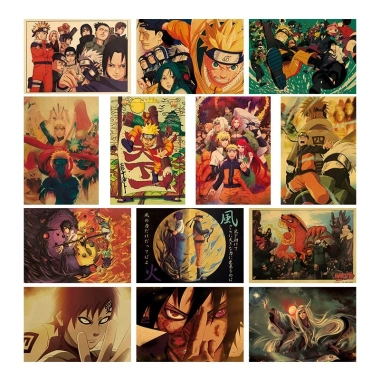 Tranh Cuộn Naruto In Hình Nhân Vật Hoạt Hình - Giá 36.828₫, Chất Lượng Cao, Trang Trí Phòng