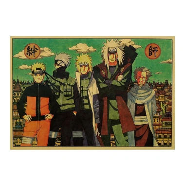 Tranh Cuộn Naruto In Hình Nhân Vật Hoạt Hình - Giá 36.828₫, Chất Lượng Cao, Trang Trí Phòng