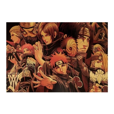 Tranh Cuộn Naruto In Hình Nhân Vật Hoạt Hình - Giá 36.828₫, Chất Lượng Cao, Trang Trí Phòng