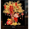 Tranh Dán Cửa Tết 2.026 Thần Tài Cây Tài Lộc 60x70cm – May Mắn Phú Quý Giá 125k 9